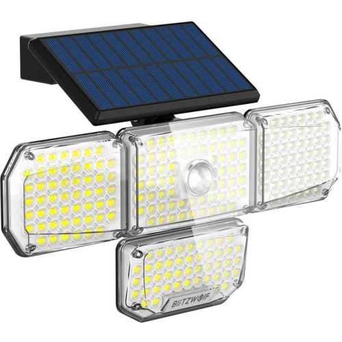 Kup Externí solární LED lampa Blitzwolf BW-OLT6 s pohybovým a soumrakovým senzorem - BLZ486 - {ean13} - Sklep Home Screen
