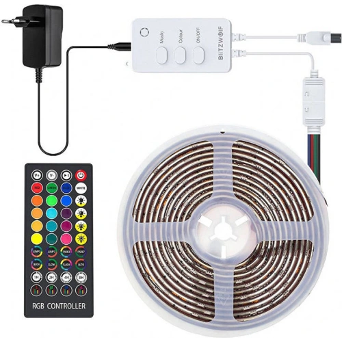 Kup Inteligentna taśma LED Blitzwolf BW-LT34 (5m) - BLZ493 - {ean13} - Sklep Home Screen