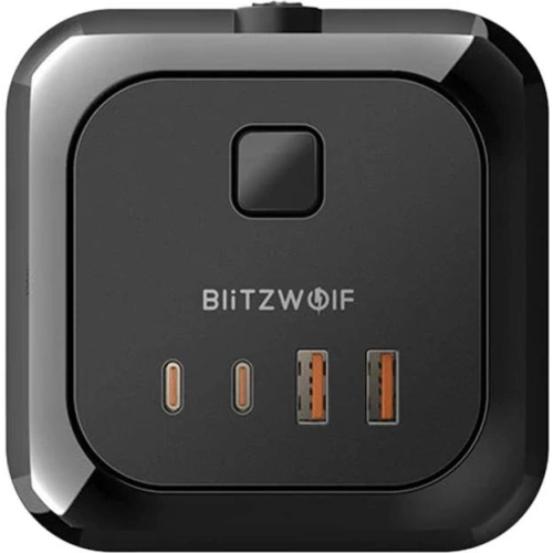 Kup Încărcător de rețea cu 8 prize AC, 2x USB, 2x USB-C Blitzwolf BW-PC3 (negru) - BLZ494 - {ean13} - Sklep Home Screen
