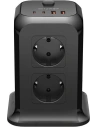 Buy BlitzWolf BW-PC3 Desktop Power Strip and USB Charger Tower 8x AC, 2x USB, 2x USB-C (black) - BLZ494 - {ean13} - Home Screen Store Europe
