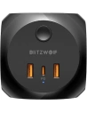 Buy BlitzWolf BW-PC1 Desktop Power Strip and USB Charger 3x AC, 2x USB, 1x USB-C (black) - BLZ495 - {ean13} - Home Screen Store Europe