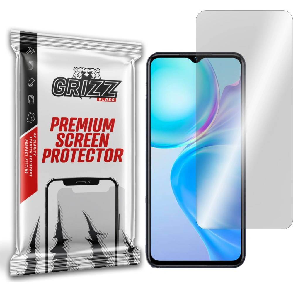 Szkło hybrydowe GrizzGlass HybridGlass do Vivo Y77e