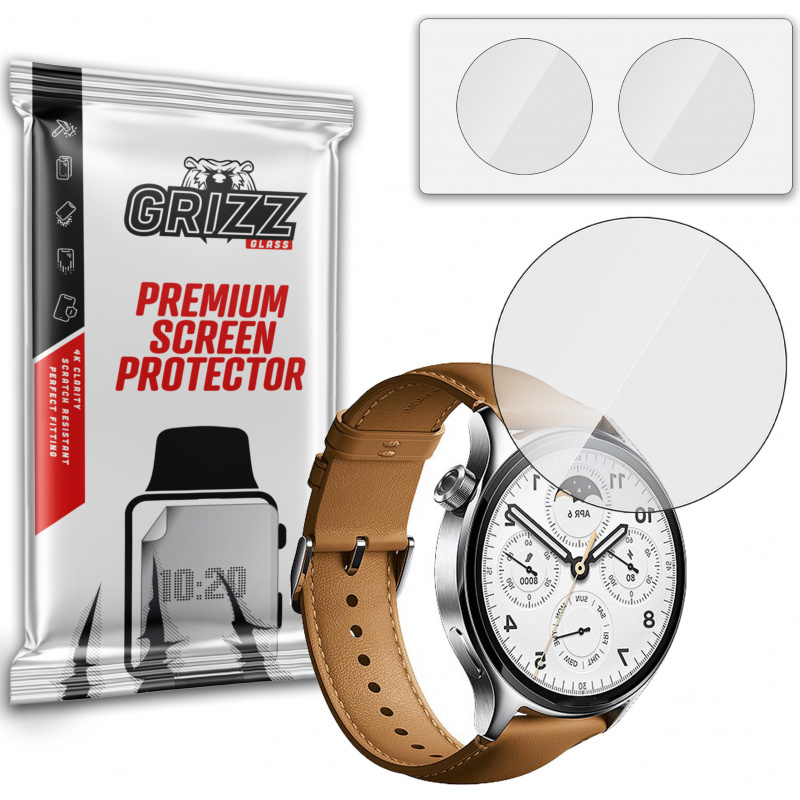 Kup Szkło hybrydowe Grizz Xiaomi Watch S1 Pro - 5904063531844 - GRZ3056 - Homescreen.pl