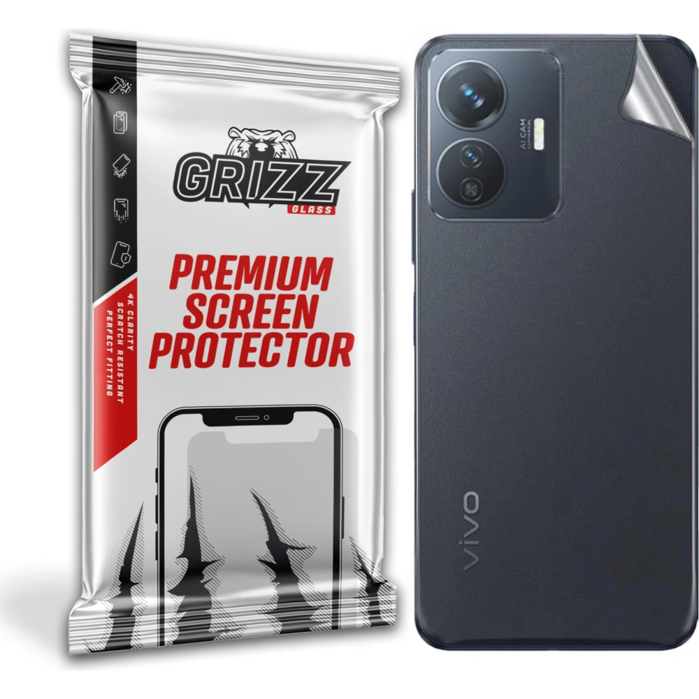 Folia na tył GrizzGlass SatinSkin do Vivo Y77e