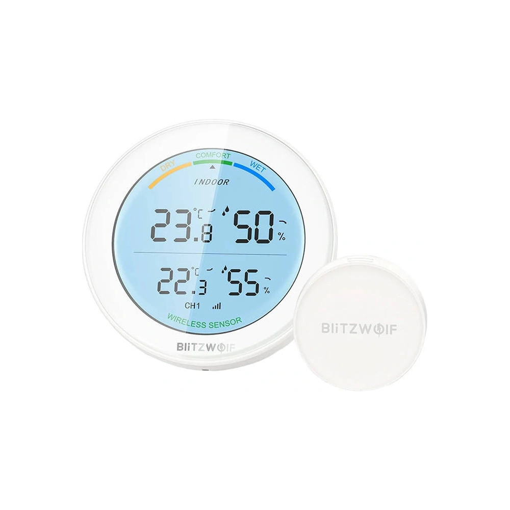 Bezprzewodowa stacja pogodowa Wi-Fi Blitzwolf BW-WS01 (biała)