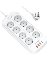 Buy BlitzWolf BW-PC2 Extension & USB Charger 8x AC + 3x USB, 1x USB-C, 2500W - BLZ498 - {ean13} - Home Screen Store Europe