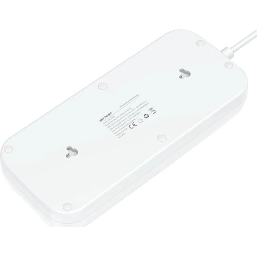 Buy BlitzWolf BW-PC2 Extension & USB Charger 8x AC + 3x USB, 1x USB-C, 2500W - BLZ498 - {ean13} - Home Screen Store Europe
