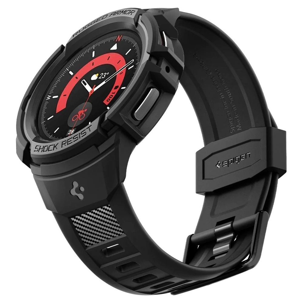Pasek Spigen Rugged Armor Pro Samsung Galaxy Watch 5 Pro 45mm Black