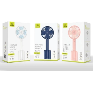 Kup Ventilator cu stație de încărcare USAMS roz/pink ZB39MF03 - USA782PNK - {ean13} - Sklep Home Screen