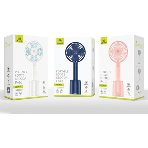 Kup Ventilator cu stație de docare USAMS alb/white ZB39MF01 - USA780WHT - {ean13} - Sklep Home Screen