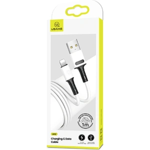 Kabel USAMS U52 lightning 2A Fast Charge 1m biały/white SJ434USB01