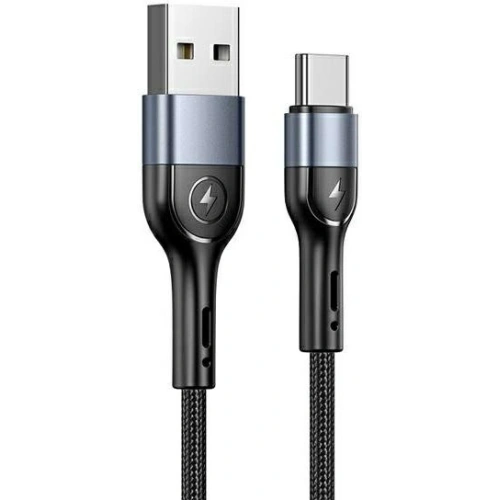 Kup Cablu împletit USAMS U55 2A USB-C U55 negru/black 1m SJ449ZJ01 - USA324BLK - {ean13} - Sklep Home Screen