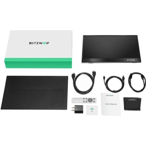 Kup [OUTLET] Monitor portabil BlitzWolf BW-PCM2, 13.3 (negru) - OT-307 - {ean13} - Sklep Home Screen