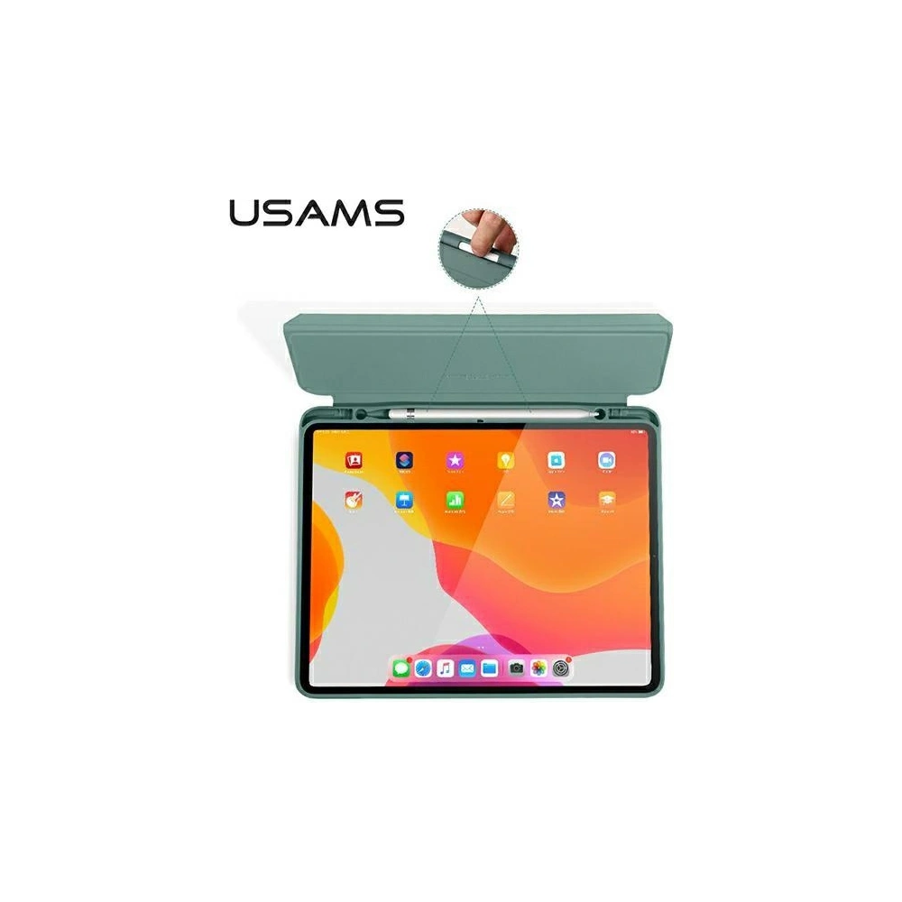 Etui USAMS Winto Apple iPad Pro 11 2021 (3. generacji) fioletowy/purple IPO11YT103 Smart Cover