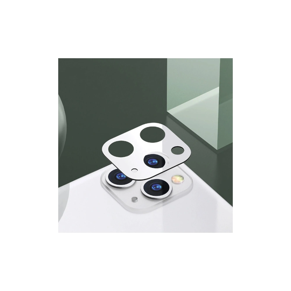 Nakładka USAMS Camera Lens Glass Apple iPhone 11 Pro biały/white BH575JTT02