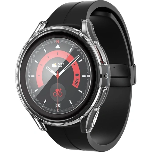 Kup Etui Spigen Thin Fit + Sklíčko Samsung Galaxy Watch 5 Pro 45mm Crystal Clear - SPN2318 - {ean13} - Sklep Home Screen