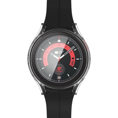 Kup Etui Spigen Thin Fit + Sklíčko Samsung Galaxy Watch 5 Pro 45mm Crystal Clear - SPN2318 - {ean13} - Sklep Home Screen