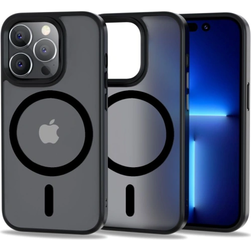 Kup Case Tech-Protect Magmat MagSafe Apple iPhone 14 Pro Mattschwarz - THP1297 - {ean13} - Sklep Home Screen
