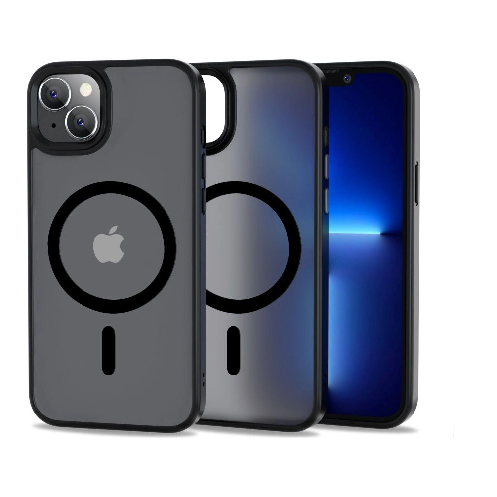 Etui Tech-Protect Magmat MagSafe Apple iPhone 14 Plus / 15 Plus Matte Black
