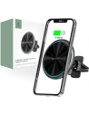 Uchyt do auta Tech-Protect A2 Magnetic MagSafe Vent Car Mount Wireless Charger 15W Černý