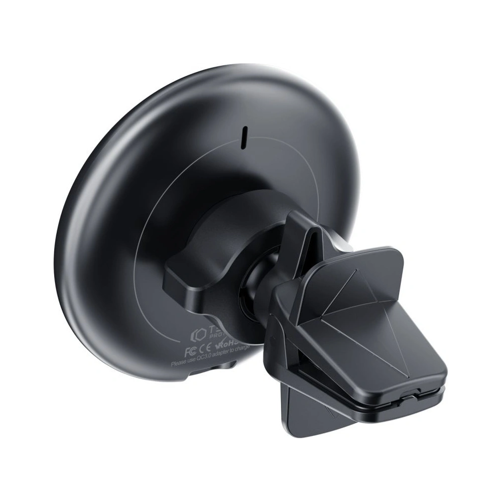 Uchwyt samochodowy Tech-Protect A2 Magnetic MagSafe Vent Car Mount Wireless Charger 15W Black