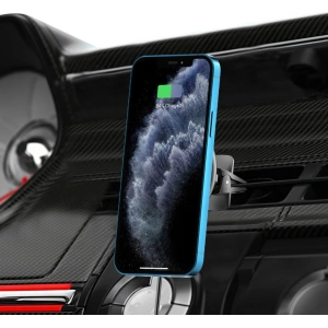 Kup Uchwyt samochodowy Tech-Protect A2 Magnetic MagSafe Vent Car Mount Wireless Charger 15W Black - THP1300 - {ean13} - Sklep Home Screen