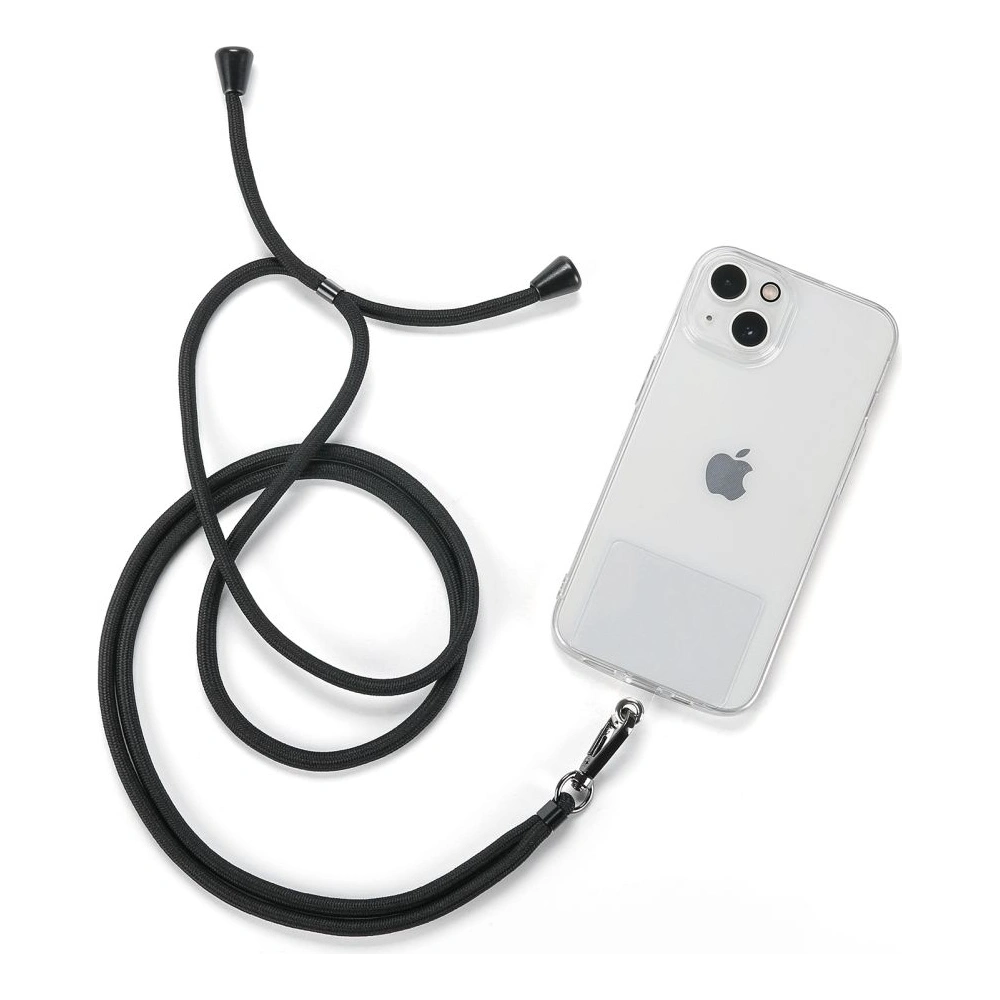 Smycz do telefonu Tech-Protect Chain Universal Strap Black