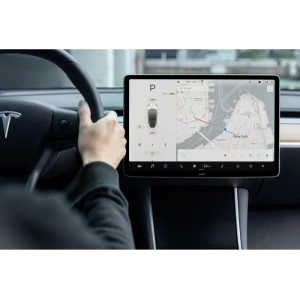Kup Matowa folia ochronna Moshi iVisor AG Tesla Model 3/Y (czarna ramka) - MOSH133BLK - {ean13} - Sklep Home Screen