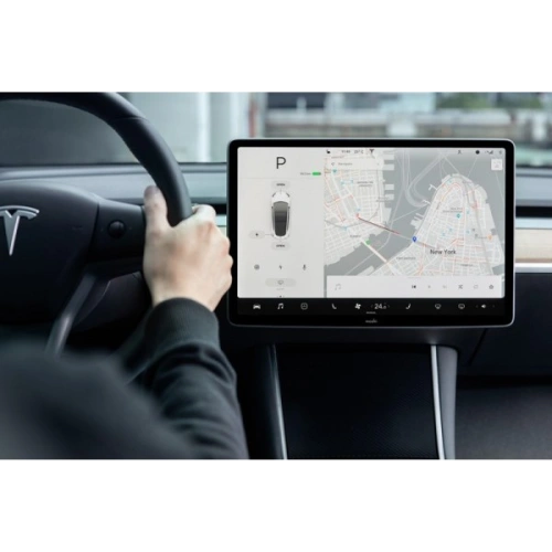 Kup Moshi Matte Schutzfolie iVisor AG Tesla Model 3/Y (schwarzer Rahmen) - MOSH133BLK - {ean13} - Sklep Home Screen