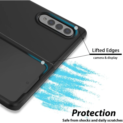 Kup Etui Whitestone Contrast Samsung Galaxy Z Fold 4 Matte Black - WSD069 - {ean13} - Sklep Home Screen