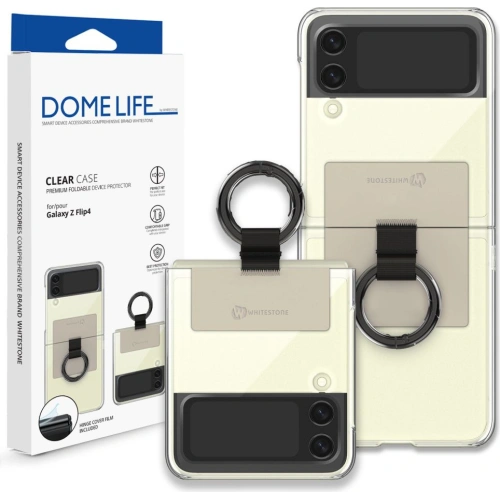Kup Etui Whitestone Clear Case Ring Samsung Galaxy Z Flip 4 Béžová - WSD071 - {ean13} - Sklep Home Screen