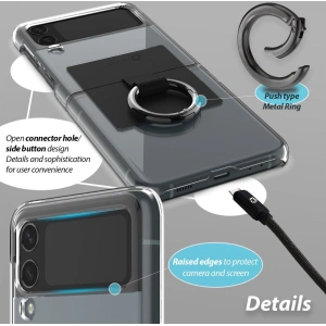 Kup Etui Whitestone Clear Case Ring Samsung Galaxy Z Flip 4 Beige - WSD071 - {ean13} - Sklep Home Screen