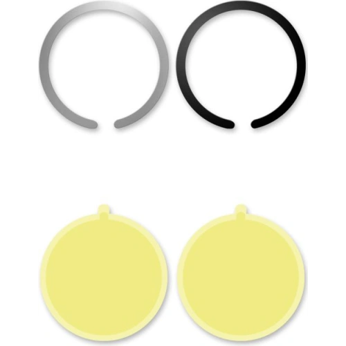 Kup Magnetyczne pierścienie Tech-Protect Metalplate MagSafe Universal Magnetic Ring Black & Silver [2 PACK] - THP1317 - {ean13} - Sklep Home Screen