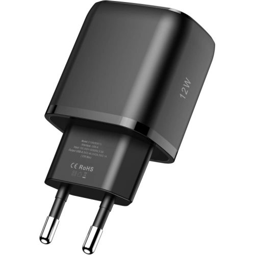 Buy Tech-Protect C12W 2-port Network Charger 2.4A Black - THP1318 - {ean13} - Home Screen Store Europe