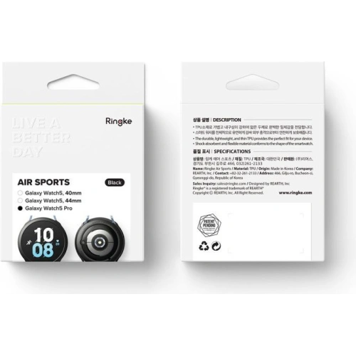 Kup Etui Ringke Air Sports Samsung Galaxy Watch 5 Pro 45mm Fekete - RGK1654BLK - {ean13} - Sklep Home Screen
