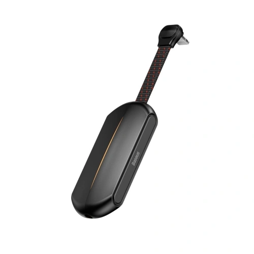 Kup [OUTLET] Audio-Adapter Baseus GAMO L47 Lightning auf Mini Jack 3.5mm und 2x Lightning, RGB, 18W, DAC (schwarz) - OT-314 - {ean13} - Sklep Home Screen