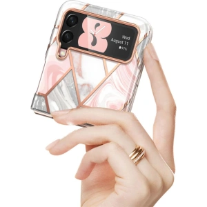 Case Supcase Cosmo Samsung Galaxy Z Flip 4 Marmor