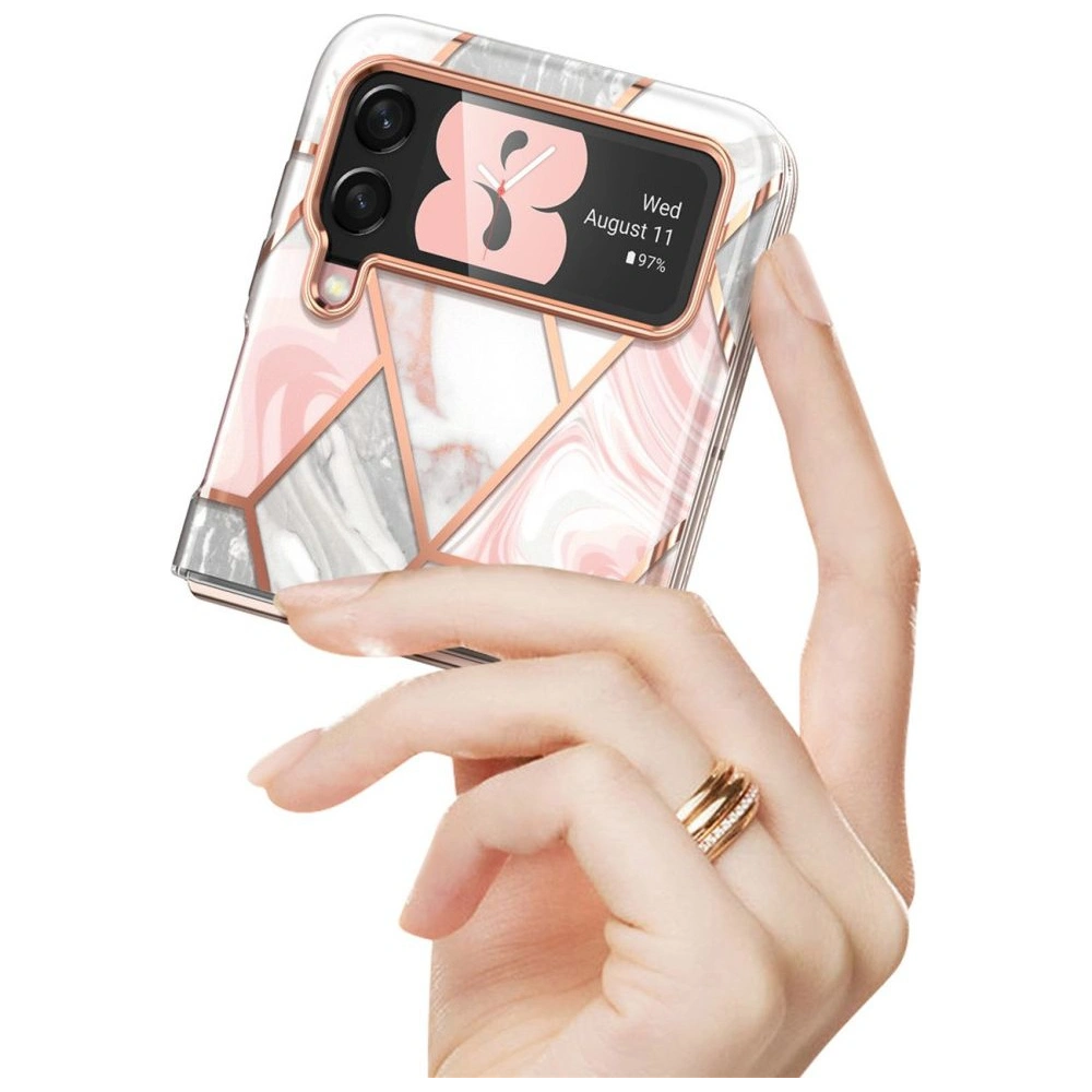 Etui Supcase Cosmo Samsung Galaxy Z Flip 4 Marble