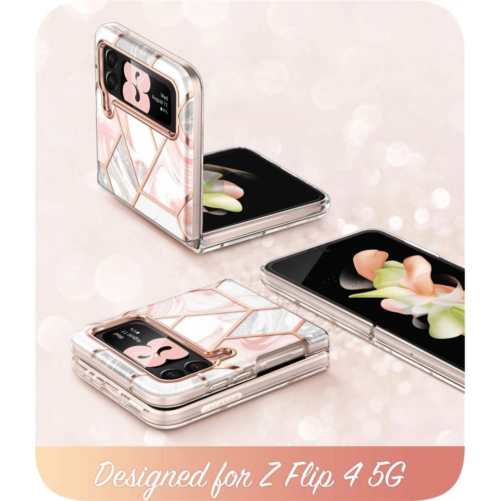 Etui Supcase Cosmo Samsung Galaxy Z Flip 4 Marble