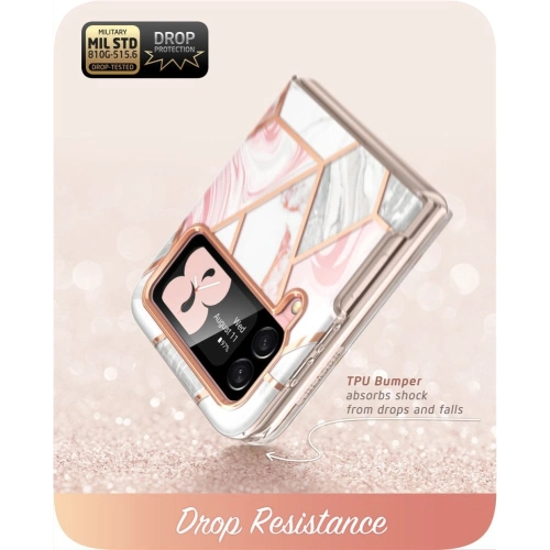 Kup Etui Supcase Cosmo Samsung Galaxy Z Flip 4 Marble - SPC279 - {ean13} - Sklep Home Screen