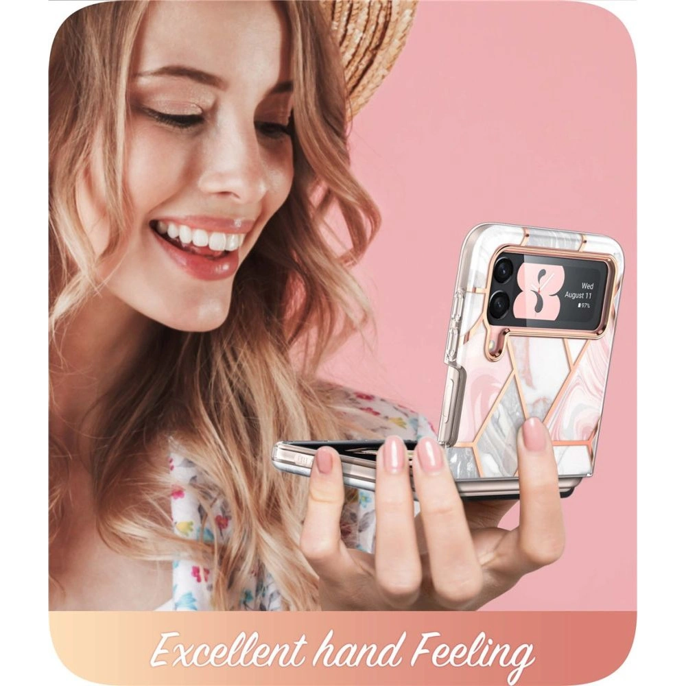 Etui Supcase Cosmo Samsung Galaxy Z Flip 4 Marble