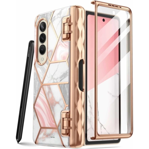 Kup Etui Supcase Cosmo Pen Samsung Galaxy Z Fold 4 Marble - SPC283 - {ean13} - Sklep Home Screen