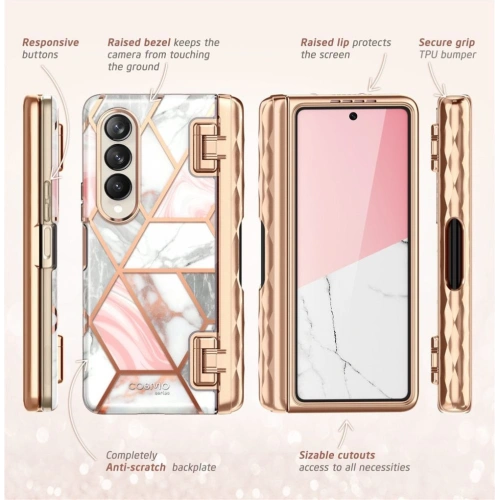 Kup Etui Supcase Cosmo Pen Samsung Galaxy Z Fold 4 Marmură - SPC283 - {ean13} - Sklep Home Screen