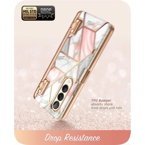 Kup Etui Supcase Cosmo Pen Samsung Galaxy Z Fold 4 Marmură - SPC283 - {ean13} - Sklep Home Screen