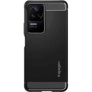 Kup Etui Spigen Rugged Armor POCO F4 Matt Fekete - SPN2325 - {ean13} - Sklep Home Screen