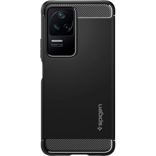Buy Spigen Rugged Armor POCO F4 Matte Black - SPN2325 - {ean13} - Home Screen Store Europe