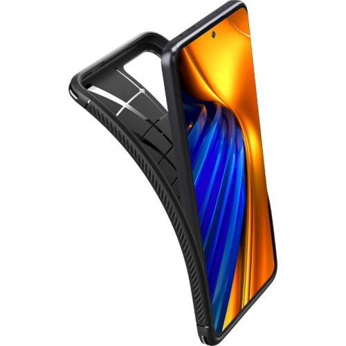 Buy Spigen Rugged Armor POCO F4 Matte Black - SPN2325 - {ean13} - Home Screen Store Europe