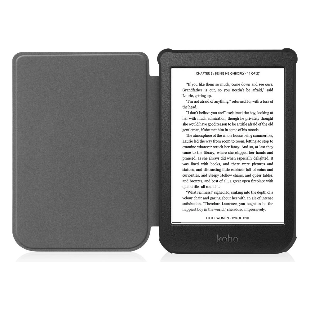 Etui Tech-Protect Smartcase Pocketbook Color/Touch Lux 4/5/HD 3 Light Grey