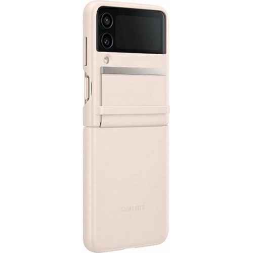 Kup Etui Samsung Galaxy Z Flip 4 EF-VF721LPEGWW broskvový/peach Flap Leather Cover - SMG762 - {ean13} - Sklep Home Screen