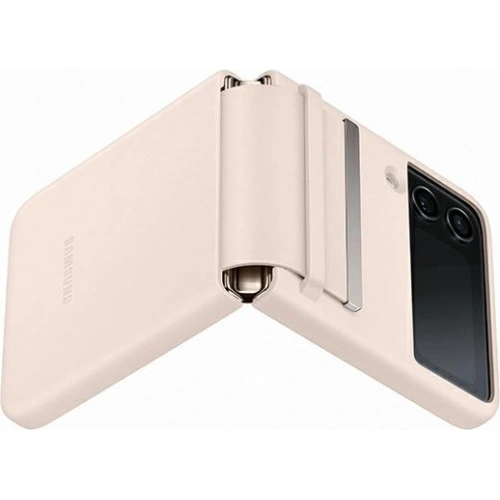Kup Case Samsung Galaxy Z Flip 4 EF-VF721LPEGWW pfirsich Flap Leather Cover - SMG762 - {ean13} - Sklep Home Screen
